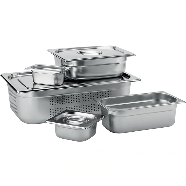 Stainless Steel GN 1/1 Pan 2cm Deep