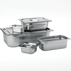 Stainless Steel GN 1/1 Pan 4cm Deep