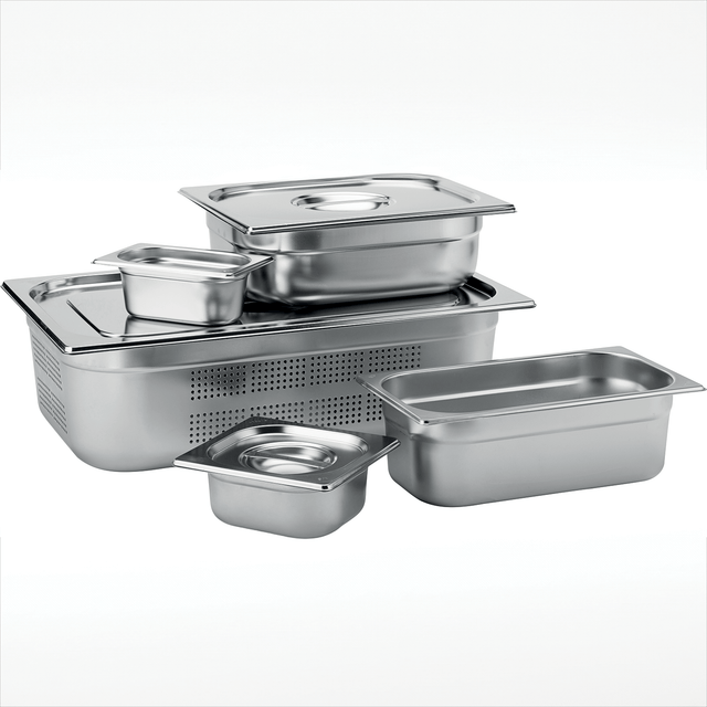 Stainless Steel GN 1/1 Pan 4cm Deep