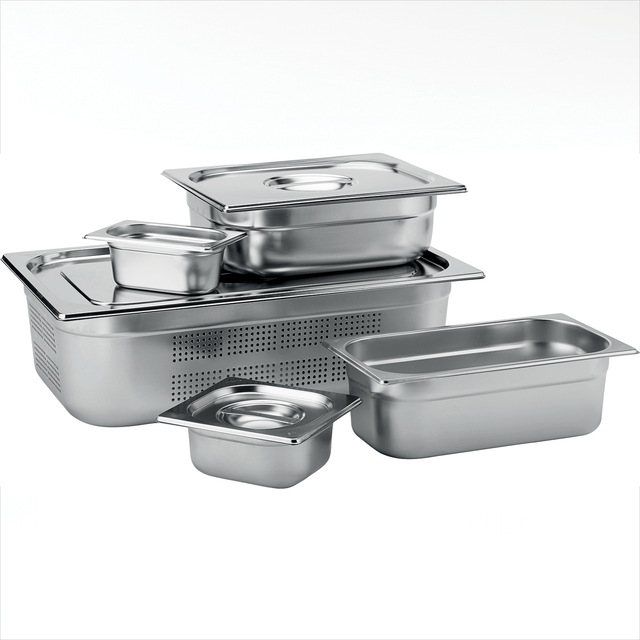Stainless Steel GN 1/1 Pan 6.5cm Deep