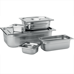 Stainless Steel GN 1/2 Handled Lid