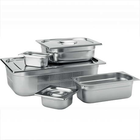 Stainless Steel Perforated GN 1/1 Pan 2cm Deep