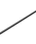 Paper Solid Black Straw 8" (20cm)