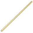 Paper Solid Gold Straw 8" (20cm)
