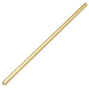 Paper Solid Gold Straw 8" (20cm)