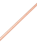 Paper Solid Copper Straw 8" (20cm)