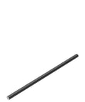 Paper Black Cocktail Straw 5.5" (14cm) 5mm Bore - Pack 24