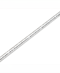 Paper Silver Cocktail Straw 5.5" (14cm) 5mm Bore