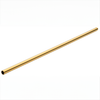 Stainless Steel Gold Straw 8.5" (21.5cm)