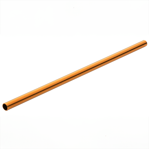 Stainless Steel Copper Cocktail Straw 5.5" (14cm)