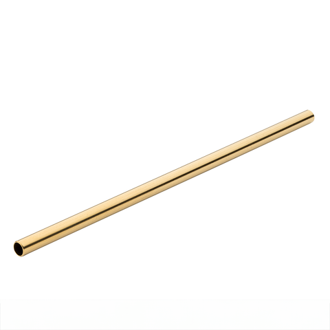 Stainless Steel Gold Cocktail Straw 5.5" (14cm)