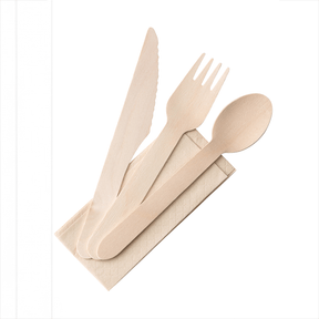 Birch Wood Cutlery Set (Box of 250 sets)