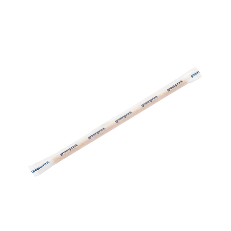 Agave Wrapped Natural Straw 8.25"(21cm) Box of 250