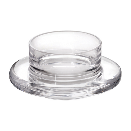 Glass Base for Butter Dish 3.5" (9cm) 1oz (3cl)
