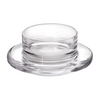 Glass Base for Butter Dish 3.5" (9cm) 1oz (3cl)