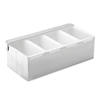 Condiment Holder - 4 Inserts 11.75"