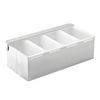 Condiment Holder - 4 Inserts 11.75"