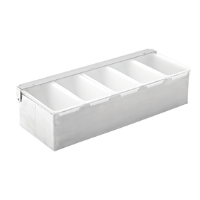 Condiment Holder - 5 Inserts 14.5"