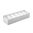 Condiment Holder - 6 Inserts 17.5"