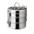 3 Tier Tiffin Box 4.25" (11cm) H: 4.75" (12cm)