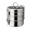 3 Tier Tiffin Box 4.25" (11cm) H: 4.75" (12cm)
