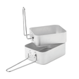 Mess Tins with Foldable Handles - Set of 2