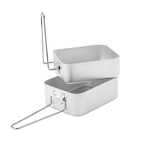 Mess Tins with Foldable Handles - Set of 2