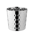 Stainless S Hammered Cup 3.5" (9cm) 13.75oz (39cl)