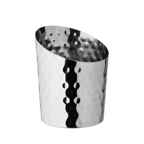 Angled Conical Hammered Cup 3.75" (9.5cm) 15.5oz