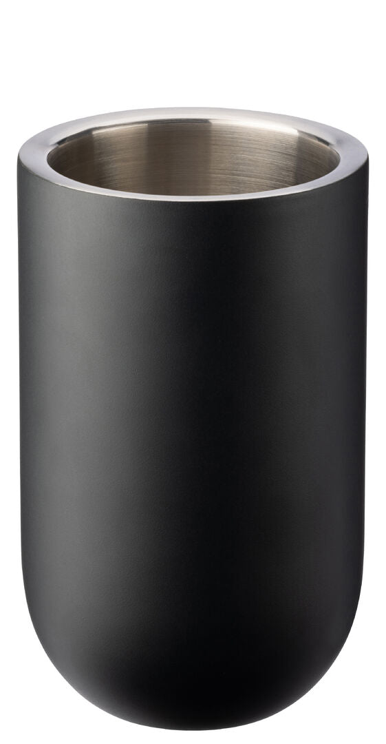 Matt Black Wine Cooler 4.75x8" (12x20cm) - Pack 6