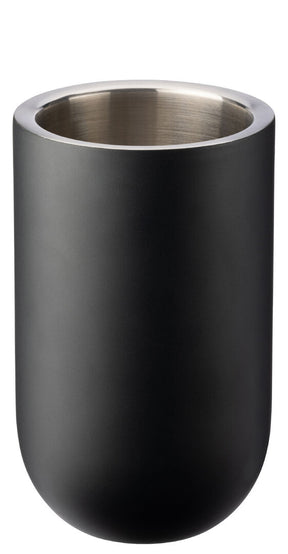Matt Black Wine Cooler 4.75x8" (12x20cm) - Pack 6