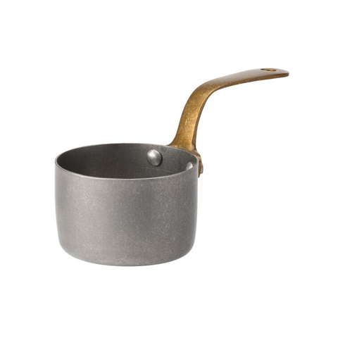 Vintage Steel Mini Sauce Pan 2.75" (7cm)