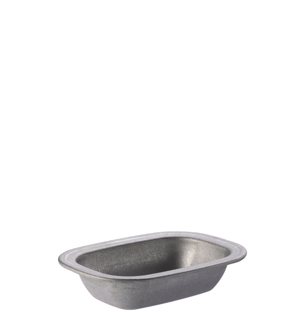 Vintage Steel Pie Dish 18 x 13.5cm - Pack 6