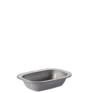 Vintage Steel Pie Dish 18 x 13.5cm - Pack 6