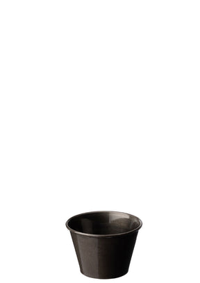 Black Vintage Steel Ramekin 2.5oz (7cl) - Pack 24