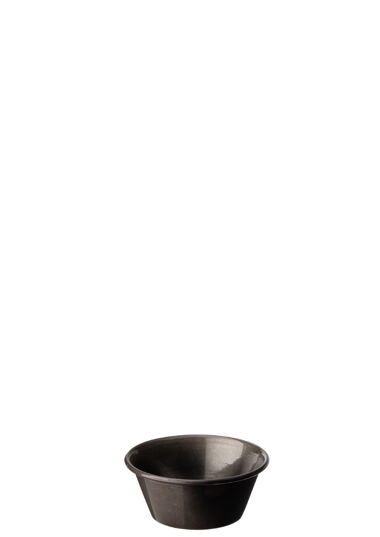 Black Vintage Steel Ramekin 1.5oz (4cl) - Pack 24