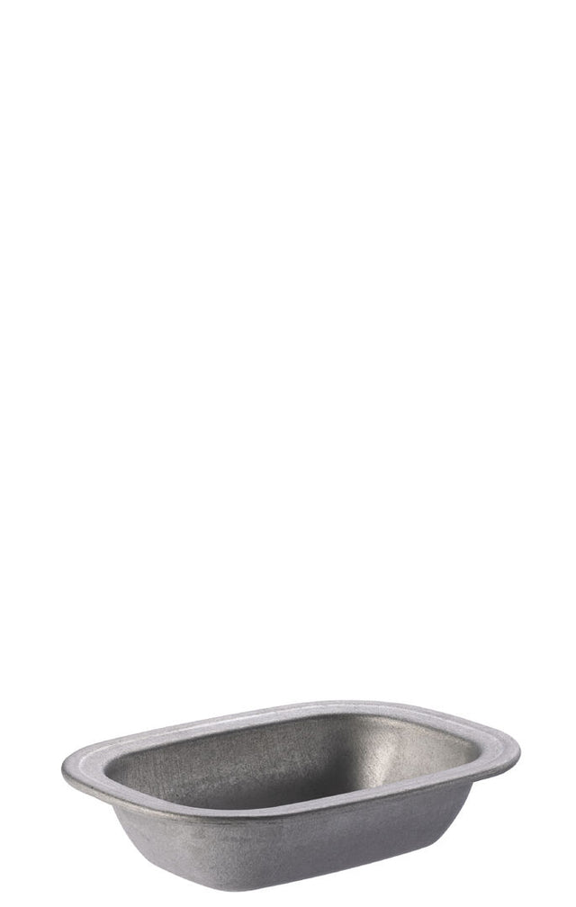 Vintage Steel Pie Dish 16 x 12cm - Pack 6