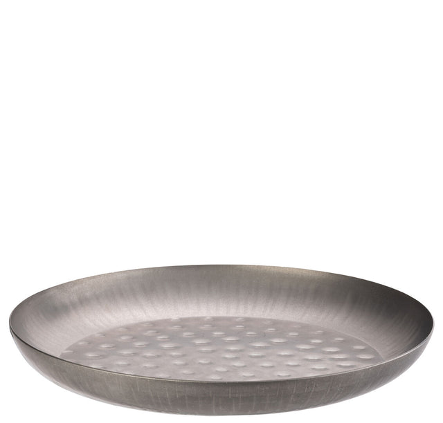 Vintage Steel Seafood Tower Serving Bowl 35cm - Pack 1