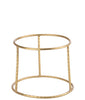 Vintage Gold Seafood Tower Large Stand 19.5 x 15.5 - Pack 1