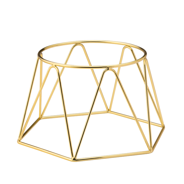Gold Plate Riser - 19cm x 15.5cm