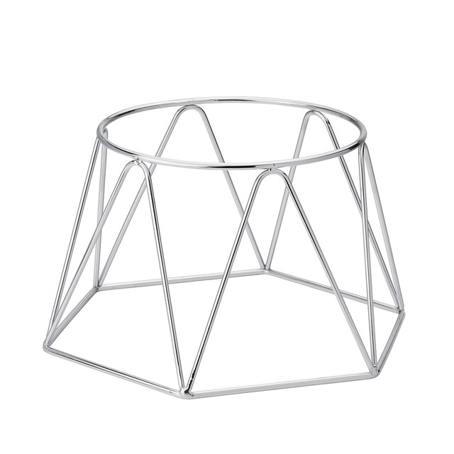 Chrome Plate Riser - 19cm x 15.5cm