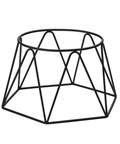 Matt Black Plate Riser - 19cm x 15.5cm