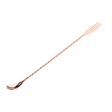 Fork End Copper Cocktail Mixing Spoon 12"