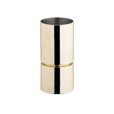Gold Straight Sided Jigger 25/50ml