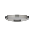 Brushed Stainless Steel Round Plate 9" (23cm)