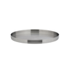 Brushed Stainless Steel Round Plate 9" (23cm)