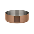Brushed Copper Round Bowl 5.5" (14cm)