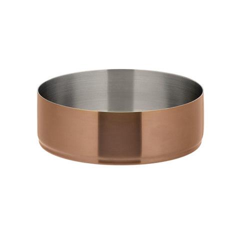 Brushed Copper Round Bowl 5.5" (14cm)