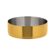 Brushed Gold Round Bowl 5.5" (14cm)