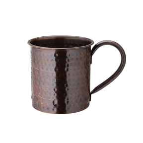 Aged Copper Hammered Mug 19oz